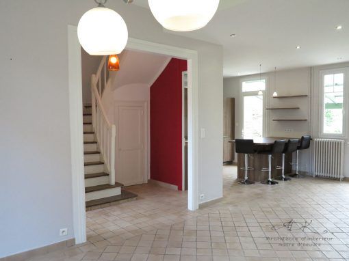 RÉNOVATION MAISON DE VILLE ET CRÉATION D’UN WC