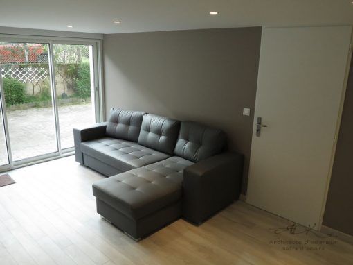 AMÉNAGEMENT D’UN GARAGE EN T3