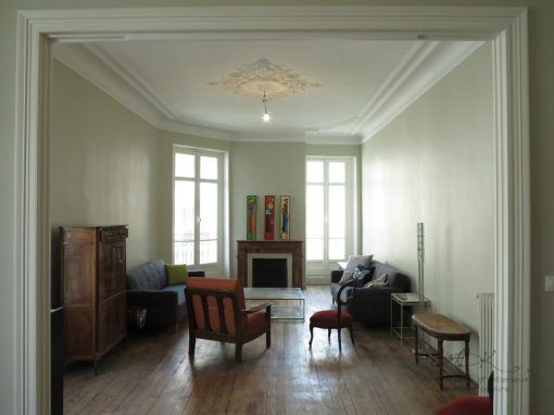 RAFRAÎCHISSEMENT D’UN APPARTEMENT FAMILIALE AU CŒUR DE PAU